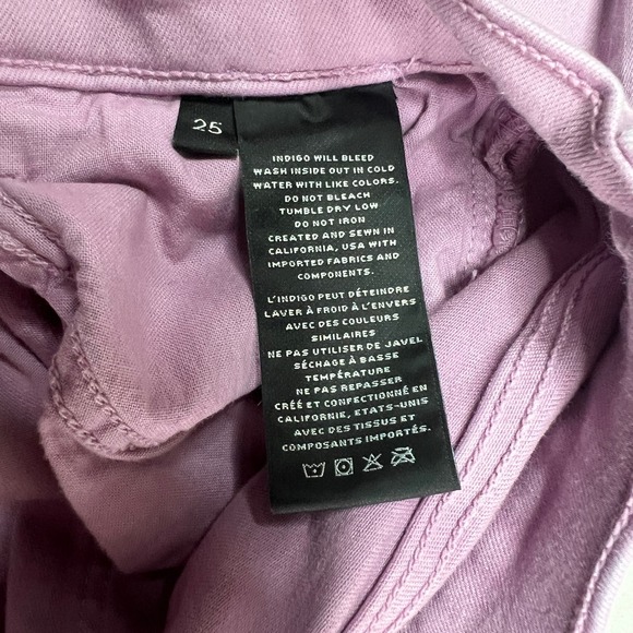 J Brand Women’s Denim Alana Skinny Jeans in Lavendoula Purple Size 25 - Picture 8 of 12